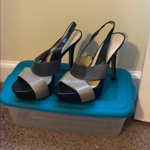 Nine West high hell sandals